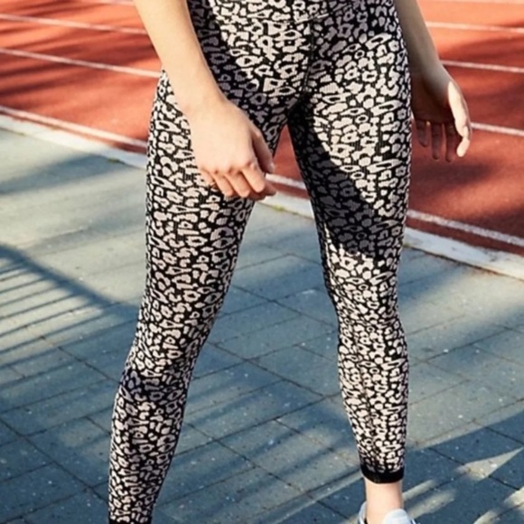 Free People Movement Good Karma Leopard Leggings - Picture 2 of 3